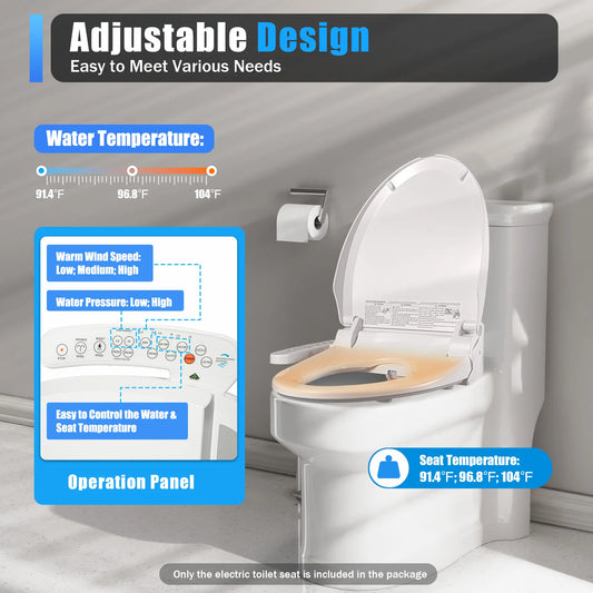 Intelligent Toilet, Automatic Seat, Constant Temperature, Heating, Cleaning, Warm Air Drying