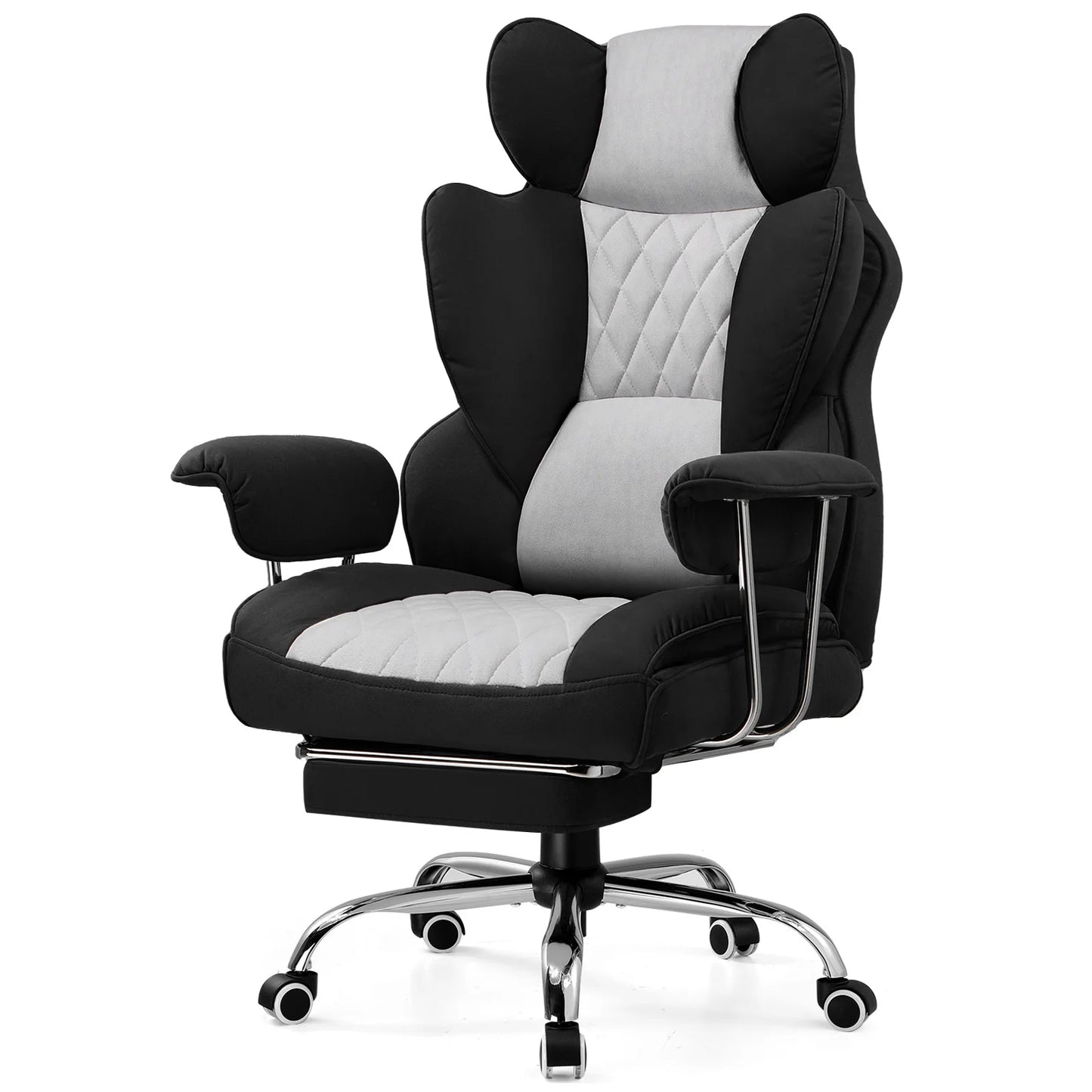 Big and tall Ergonomic Office Chair with Footrest