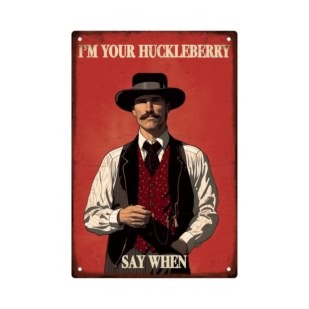 Tombstone Movie Tin Sign