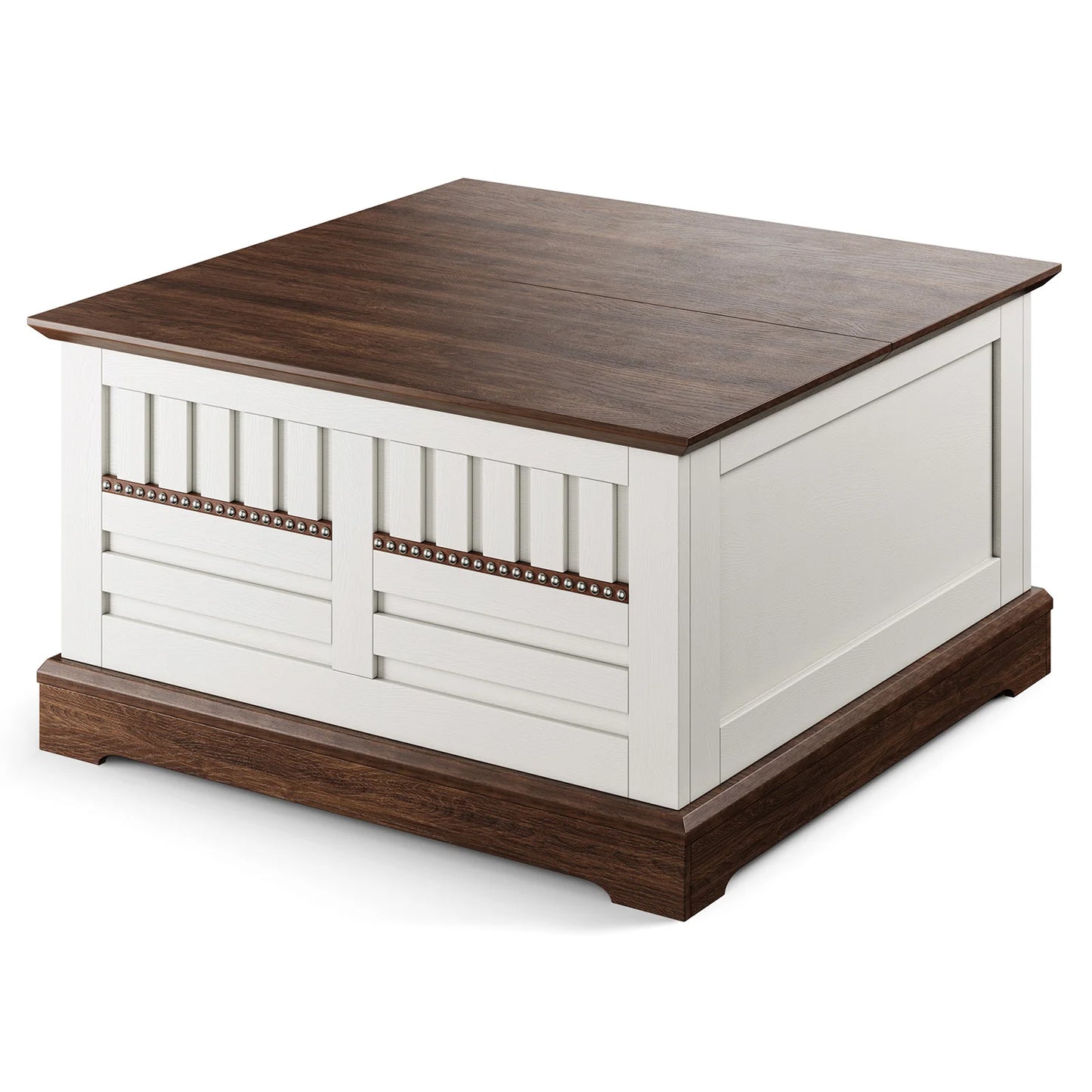 Farmhouse Lift Top Coffee Table with Large Hidden Storage