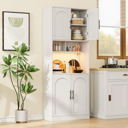 Large Wood Storage Cabinet