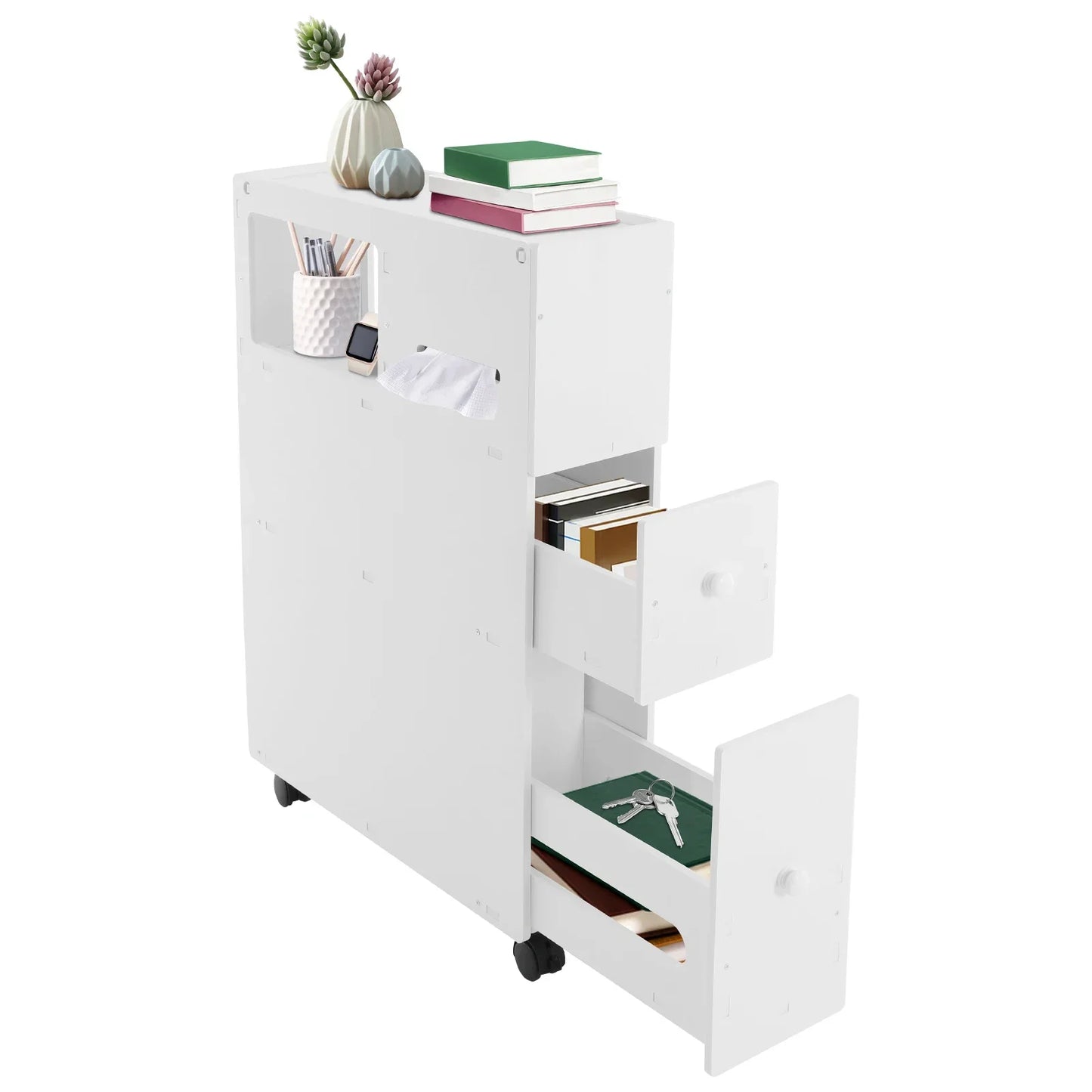 Narrow Floor Storage Cabinet