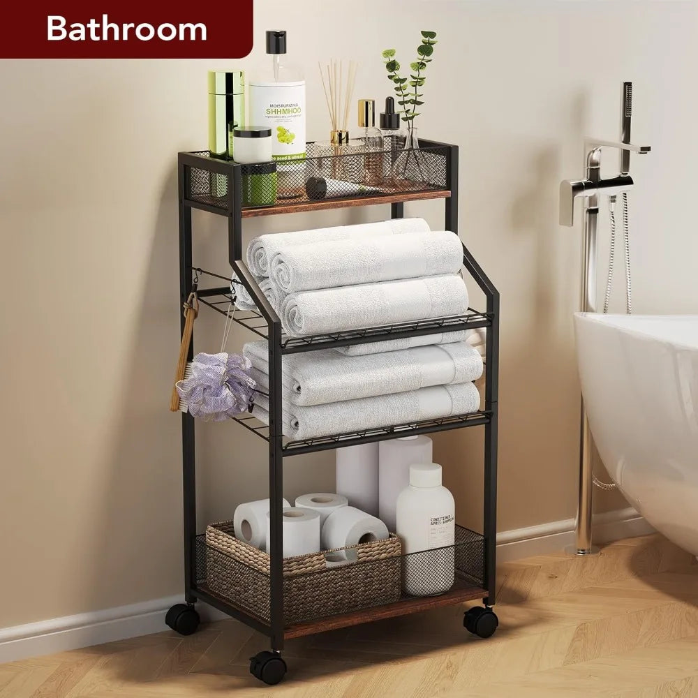 Mobile Storage Organizer for Pantry