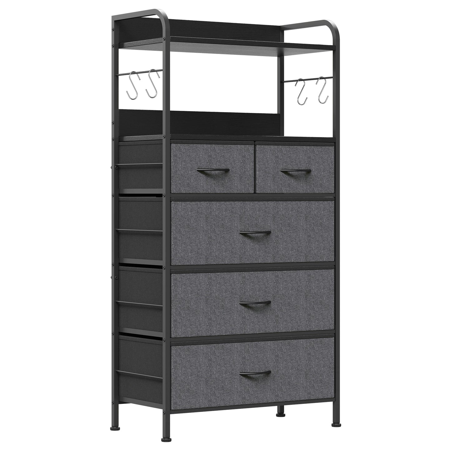 Dresser Steel Frame Fabric Drawers