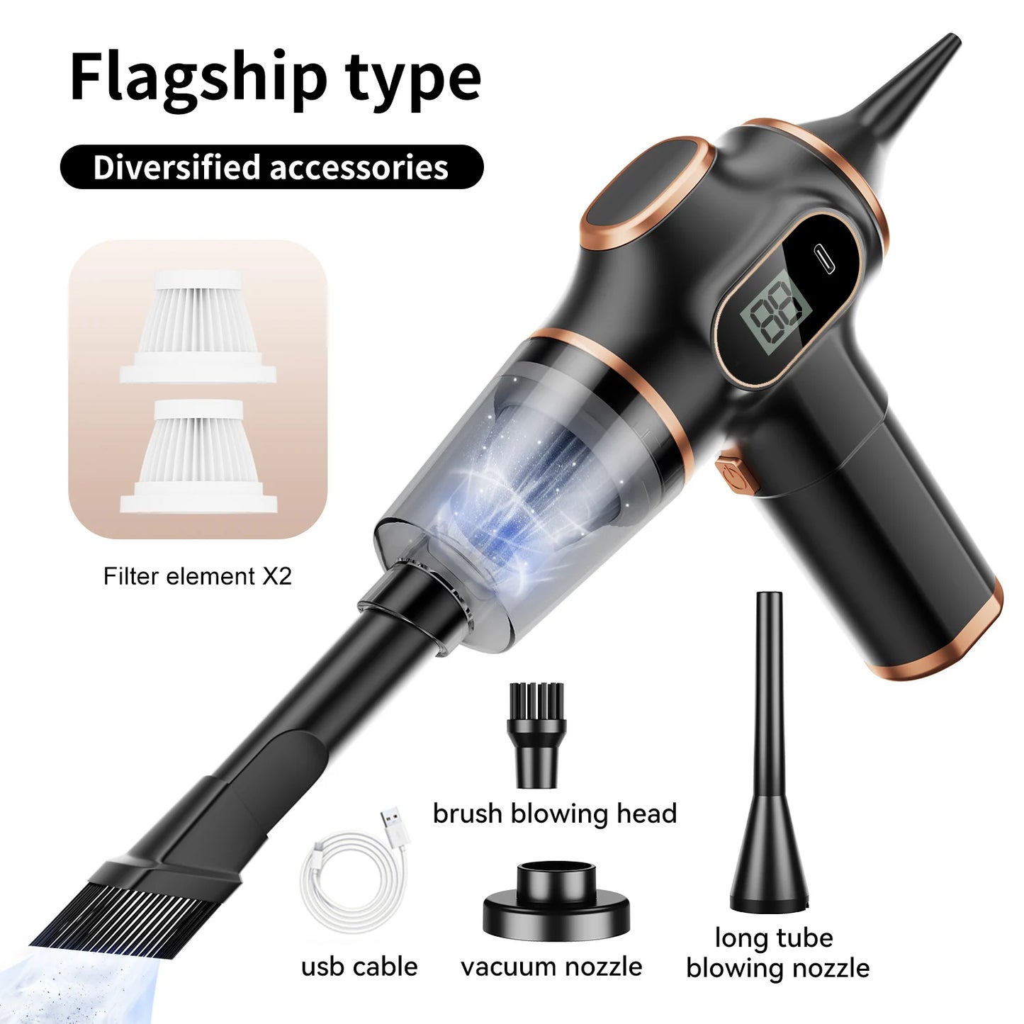 Wireless Car Vacuum Cleaner