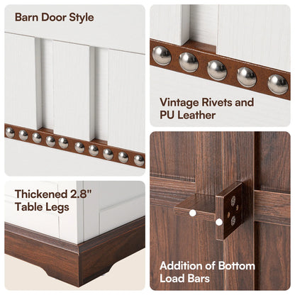 Farmhouse Lift Top Coffee Table with Large Hidden Storage