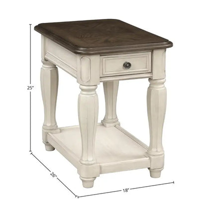 Side Table with Storage