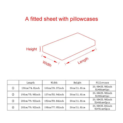 Fitted Sheet - Deep Pocket Mattress Protector Cover