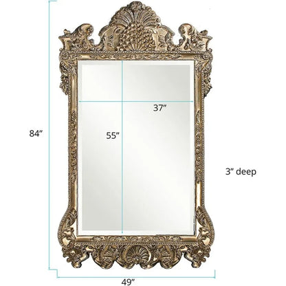 Antique Oversized Mirror