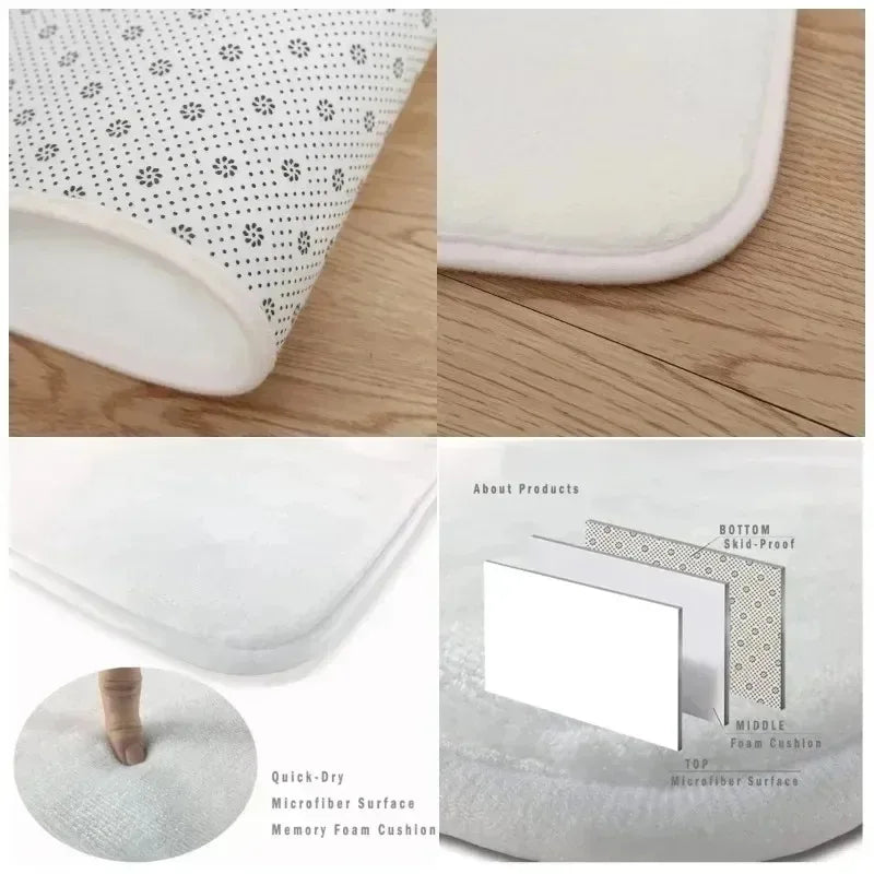 Christmas Entry Door Floor Mat, Festive Decorations